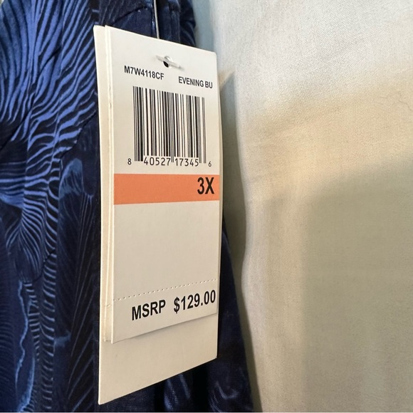 Melissa McCarthy Seven7 Evening Blue Skirt - Picture 9 of 13